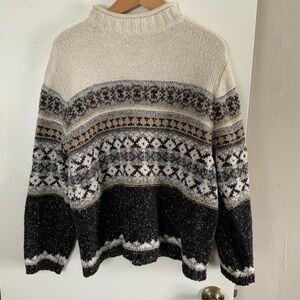 Croft & Barrow roll neck Sweater - Cream, Gray, Black